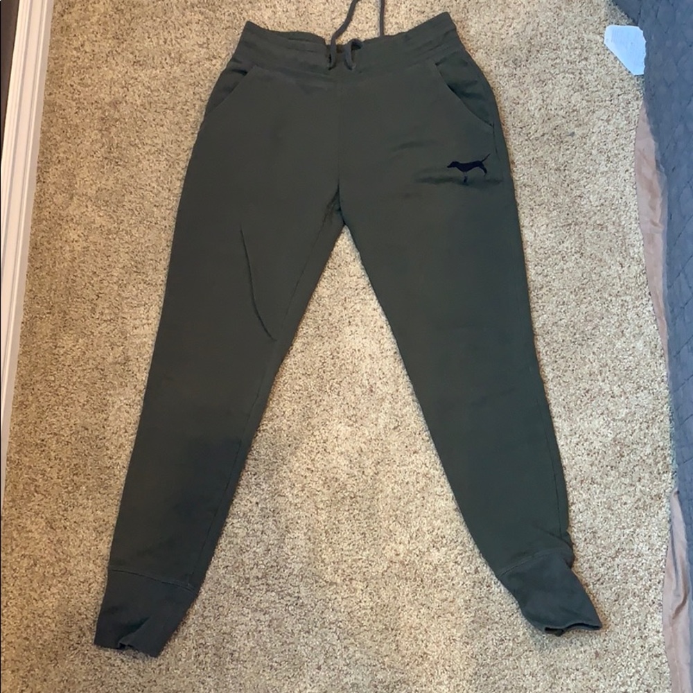 Pink sweatpants